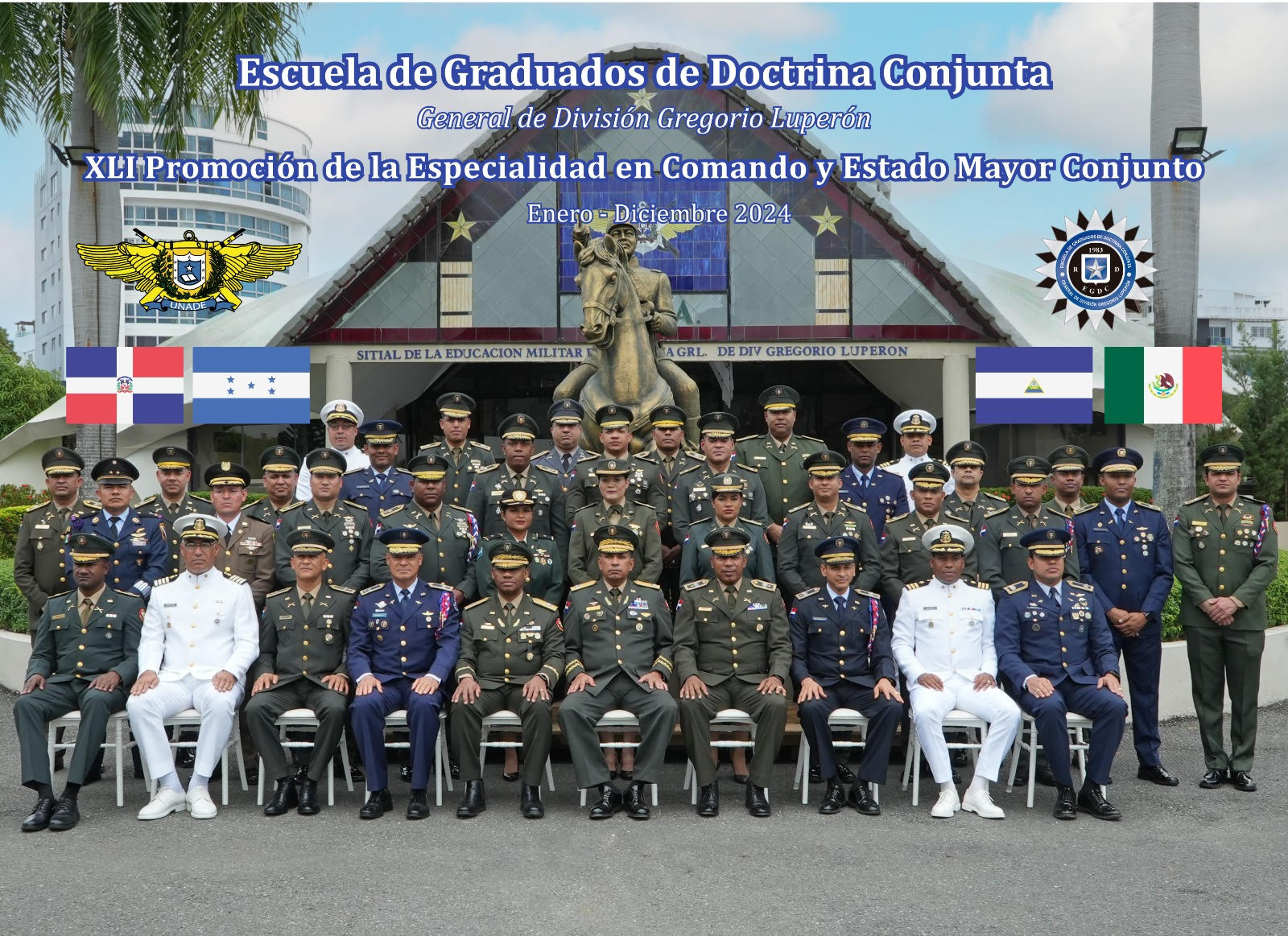 EGDC celebra a sus graduados en la XX Graduación Ordinaria de UNADE